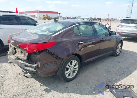 2013 Kia Optima Ex z USA, uszkodzony, nr VIN 5XXGN4A71DG143644
